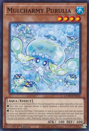 Image of Mulcharmy Purulia (LAVD-ENO18) - Legendary Arc-V Decks 1st Edition