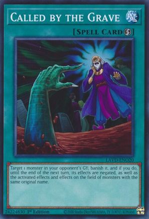 Image of Called by the Grave (LAVD-ENO20) (LAVD-ENO20) - Legendary Arc-V Decks 1st Edition