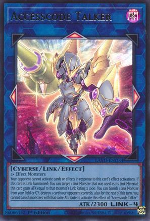 Image of Accesscode Talker (LAVD-ENO34) - Legendary Arc-V Decks 1st Edition