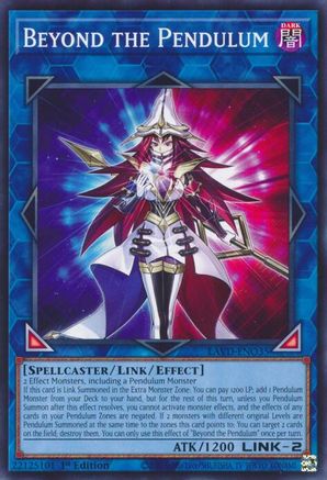 Image of Beyond the Pendulum (LAVD-ENO35) - Legendary Arc-V Decks 1st Edition