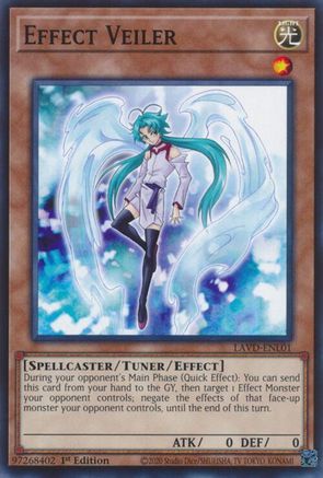 Image of Effect Veiler (LAVD-ENL01) (LAVD-ENL01) - Legendary Arc-V Decks 1st Edition