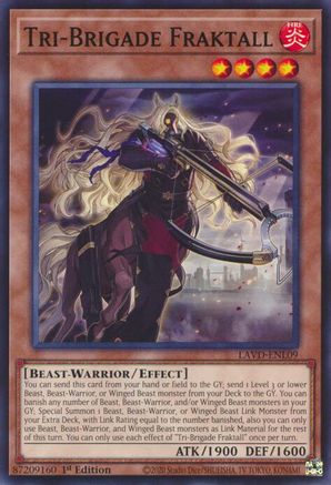 Image of Tri-Brigade Fraktall (LAVD-ENL09) - Legendary Arc-V Decks 1st Edition