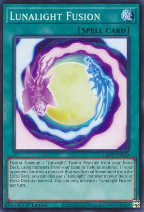Image of Lunalight Fusion (LAVD-ENL20) - Legendary Arc-V Decks 1st Edition
