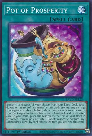 Image of Pot of Prosperity (LAVD-ENL23) - Legendary Arc-V Decks 1st Edition
