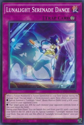Image of Lunalight Serenade Dance (LAVD-ENL28) - Legendary Arc-V Decks 1st Edition