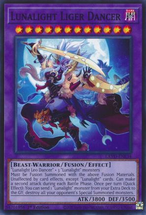 Image of Lunalight Liger Dancer (LAVD-ENL34) - Legendary Arc-V Decks 1st Edition