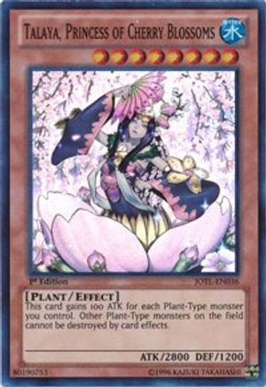 Image of Talaya, Princess of Cherry Blossoms [JOTL-EN036] Super Rare