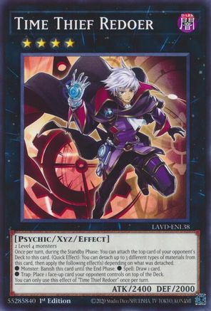 Image of Time Thief Redoer (LAVD-ENL38) - Legendary Arc-V Decks 1st Edition