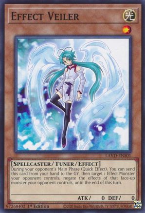 Image of Effect Veiler (LAVD-ENS01) (LAVD-ENS01) - Legendary Arc-V Decks 1st Edition