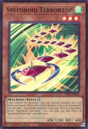 Image of Speedroid Terrortop (UR) (LAVD-ENS03) - Legendary Arc-V Decks 1st Edition