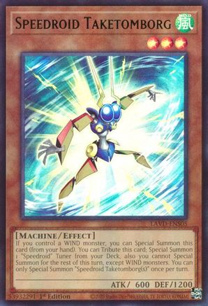 Image of Speedroid Taketomborg (UR) (LAVD-ENS05) - Legendary Arc-V Decks 1st Edition