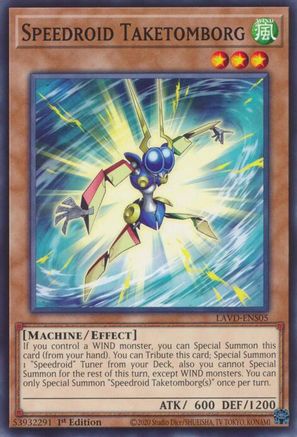 Image of Speedroid Taketomborg (LAVD-ENS05) - Legendary Arc-V Decks 1st Edition