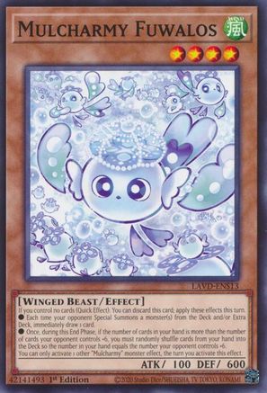 Image of Mulcharmy Fuwalos (LAVD-ENS13) - Legendary Arc-V Decks 1st Edition