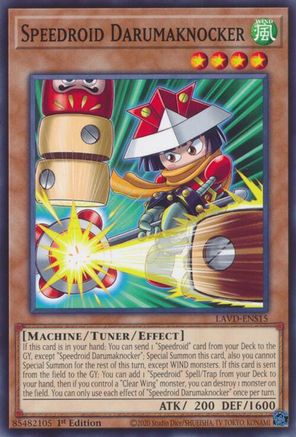 Image of Speedroid Darumaknocker (UR) (LAVD-ENS15) - Legendary Arc-V Decks 1st Edition