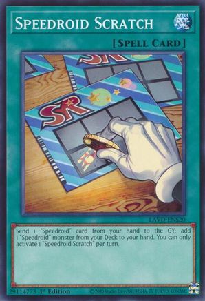 Image of Speedroid Scratch (LAVD-ENS20) - Legendary Arc-V Decks 1st Edition