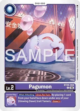 Image of Pagumon (BT26-004) - Timeless Bonds