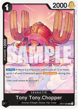 Image of Tony Tony.Chopper (OP17-084) - The World's Strongest Warriors