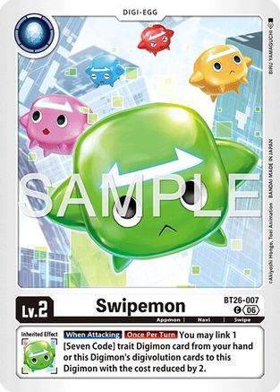Image of Swipemon (BT26-007) - Timeless Bonds