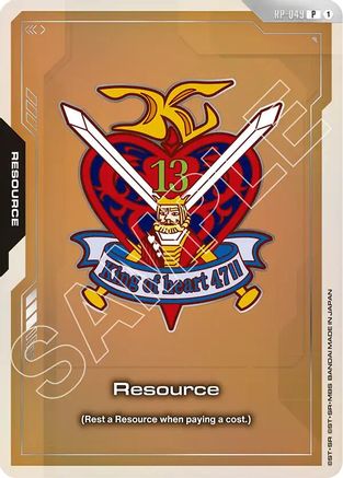 Image of Resource (RP-049) (EVX07 Resource Set) (RP-049) - Promotional Resource Tokens Holofoil