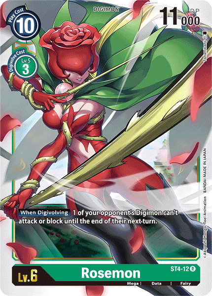 Image of Rosemon [ST4-12] [Starter Deck: Giga Green]