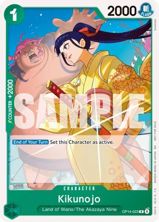 Image of Kikunojo (Tournament Pack 2026 Vol. 3) (OP14-023) - One Piece Promotion Cards