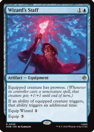 Image of Wizard's Staff (HOB-059) - The Hobbit Foil