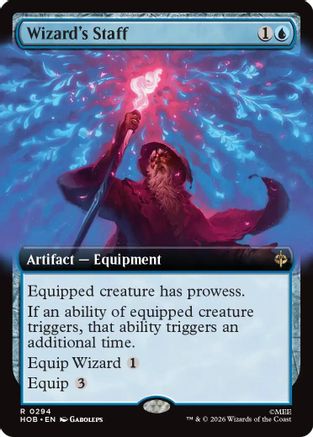 Image of Wizard's Staff (Extended Art) (HOB-294) - The Hobbit