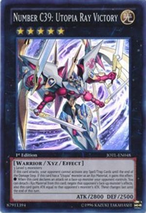 Image of Number C39: Utopia Ray Victory [JOTL-EN048] Super Rare