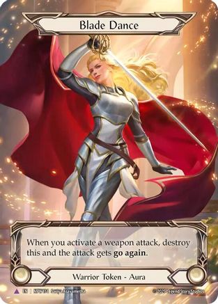 Image of Blade Dance (Marvel) (MPW134) - Mastery Pack Warrior Cold Foil