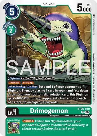 Image of Drimogemon (BT26-040) - Timeless Bonds