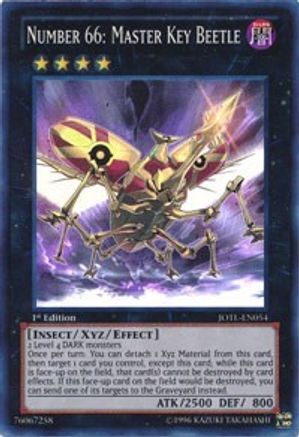 Image of Number 66: Master Key Beetle [JOTL-EN054] Super Rare