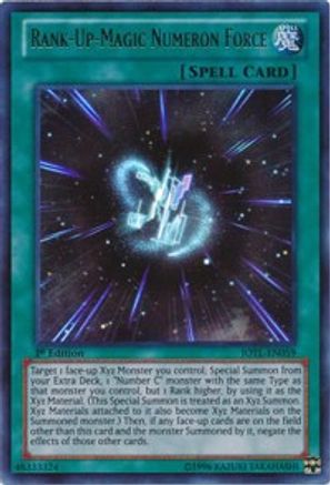 Image of Rank-Up-Magic Numeron Force [JOTL-EN059] Ultra Rare