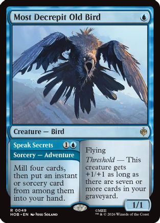 Image of Most Decrepit Old Bird (HOB-049) - The Hobbit Foil