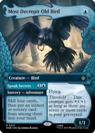 Image of Most Decrepit Old Bird (Showcase) (HOB-221) - The Hobbit