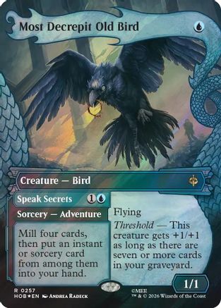 Image of Most Decrepit Old Bird (Showcase) (Surge Foil) (HOB-257) - The Hobbit Foil