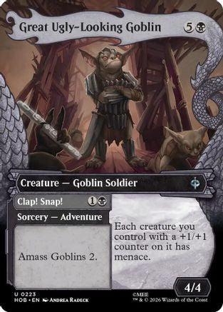Image of Great Ugly-Looking Goblin (Showcase) (HOB-223) - The Hobbit Foil