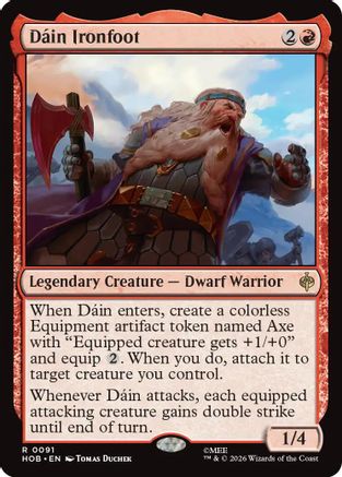 Image of Dain Ironfoot (HOB-091) - The Hobbit