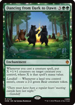 Image of Dancing from Dark to Dawn (HOB-123) - The Hobbit Foil