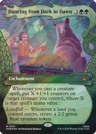 Image of Dancing from Dark to Dawn (Showcase) (Surge Foil) (HOB-267) - The Hobbit Foil