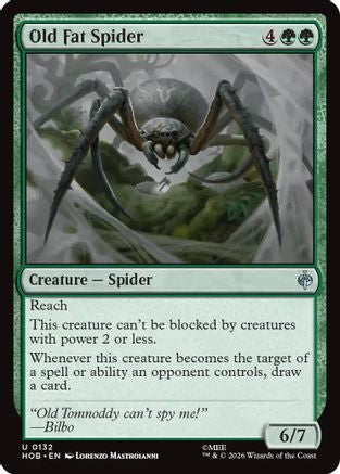 Image of Old Fat Spider (HOB-132) - The Hobbit Foil