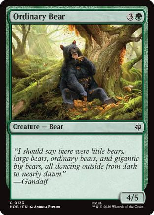 Image of Ordinary Bear (HOB-133) - The Hobbit Foil