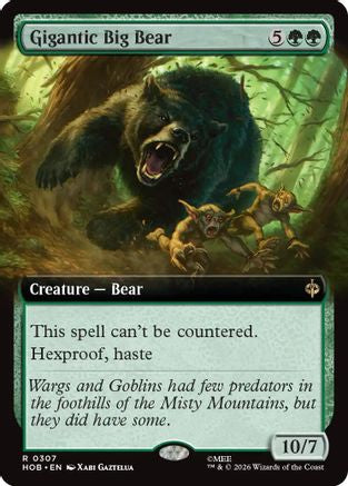 Image of Gigantic Big Bear (Extended Art) (HOB-307) - The Hobbit