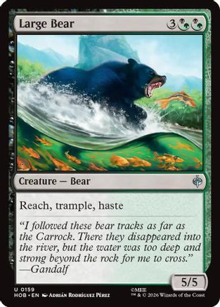 Image of Large Bear (HOB-159) - The Hobbit Foil