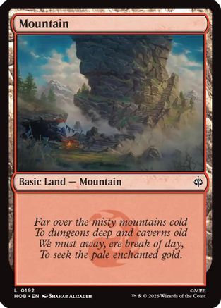Image of Mountain (0192) (HOB-192) - The Hobbit