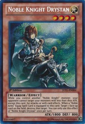Image of Noble Knight Drystan [JOTL-EN084] Secret Rare