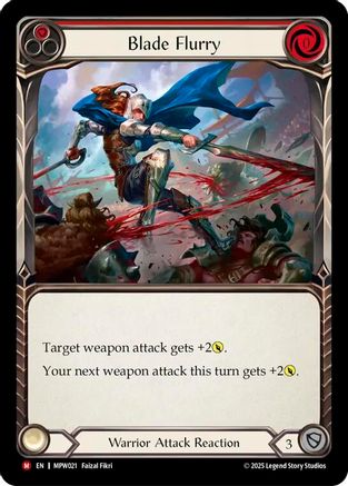 Image of Blade Flurry (Red) (MPW021) - Mastery Pack Warrior