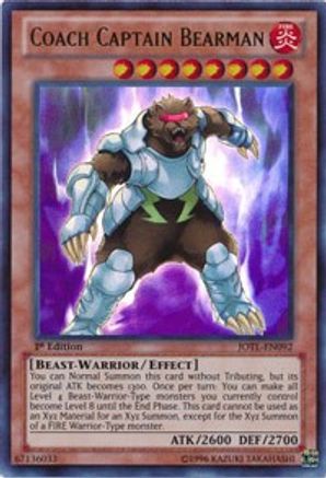 Image of Coach Captain Bearman [JOTL-EN092] Ultra Rare