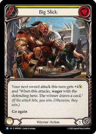 Image of Big Slick (Yellow) (MPW061) - Mastery Pack Warrior