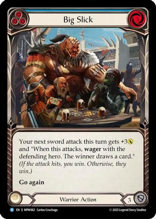 Image of Big Slick (Blue) (MPW062) - Mastery Pack Warrior