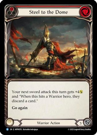 Image of Steel to the Dome (Red) (MPW070) - Mastery Pack Warrior